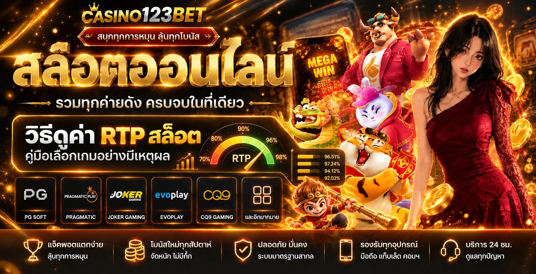 CASINO123BET วิธีดูค่า RTP สล็อตฉบับเข้าใจง่าย